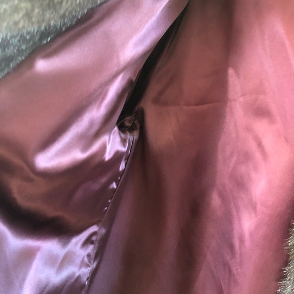 Vintage faux fur jacket - Picture 3 of 4